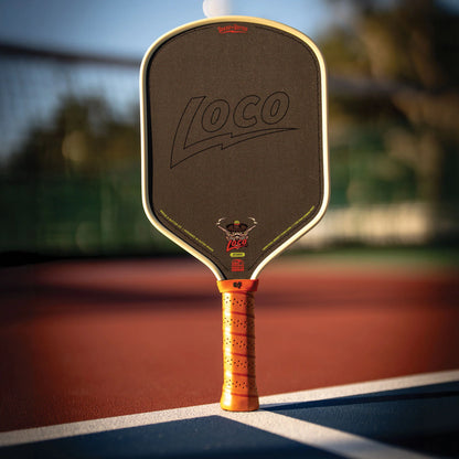 B&B Loco 16mm Pickleball Paddle- Hybrid (With Cover)