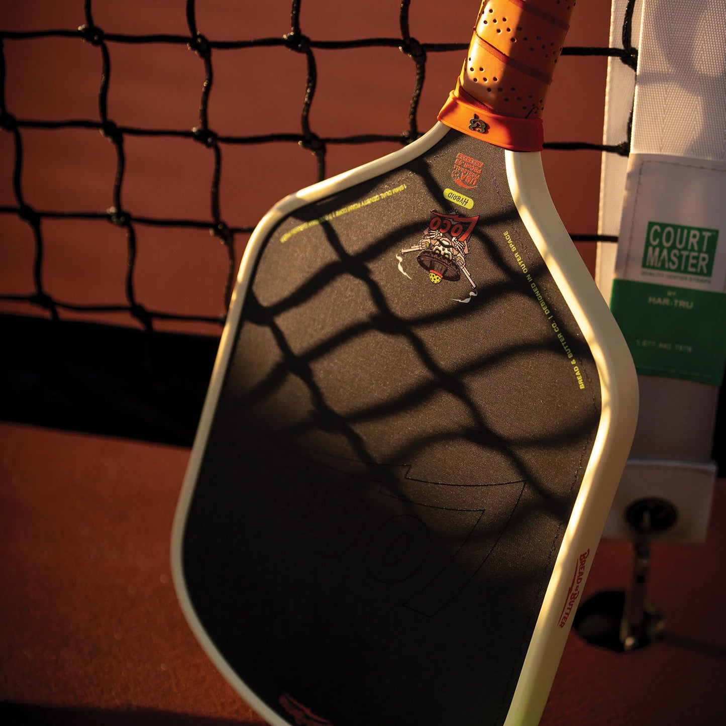 B&B Loco 16mm Pickleball Paddle- Hybrid (With Cover)