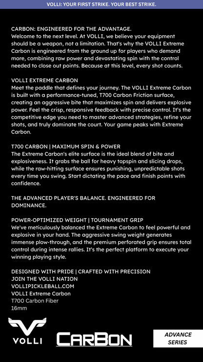 Volli Extreme Carbon 16 mm