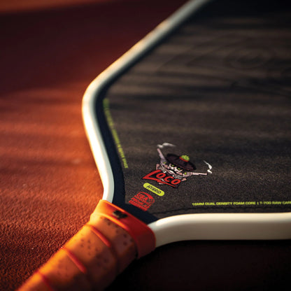 B&B Loco 16mm Pickleball Paddle- Hybrid (With Cover)
