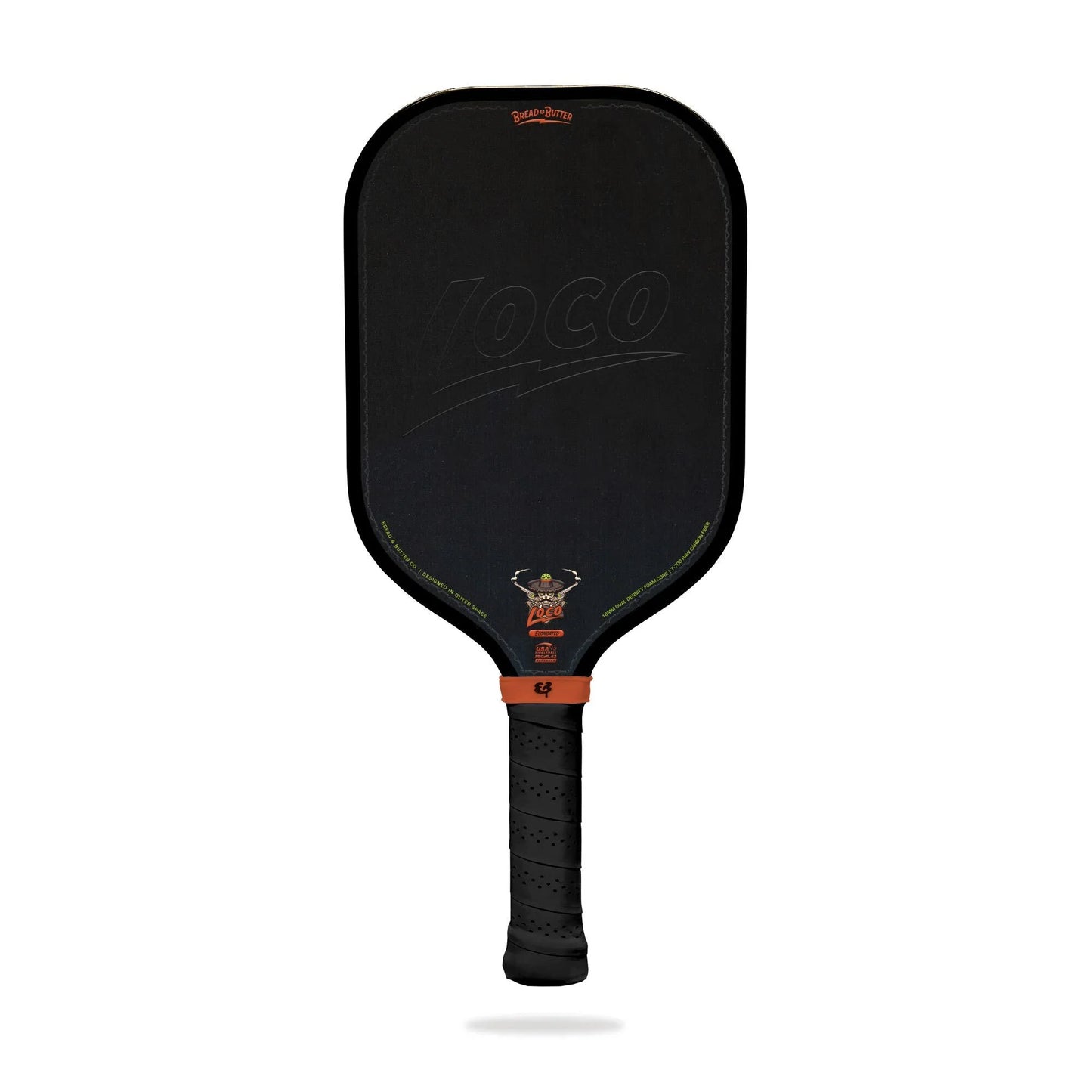 B&B Loco 16mm Pickleball Paddle- Elongated (With Cover)