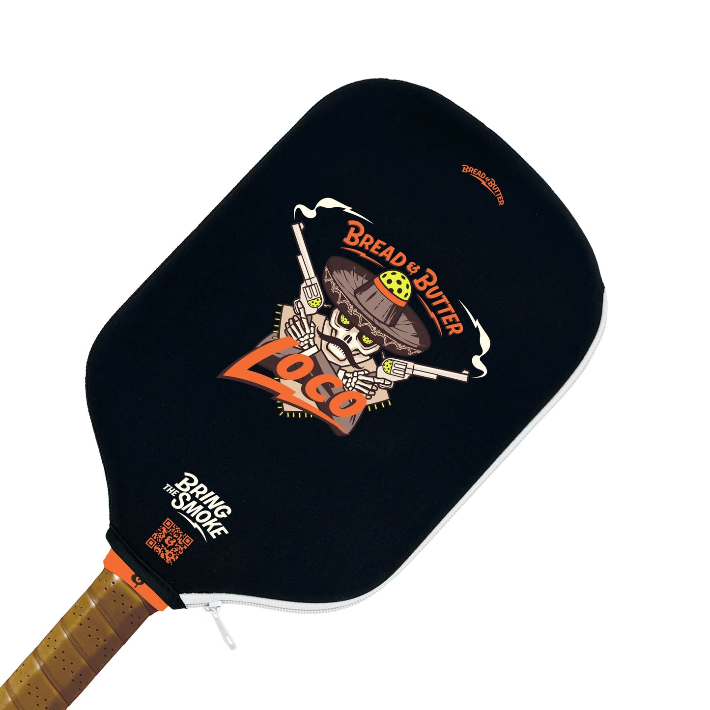 B&B Loco 16mm Pickleball Paddle- Elongated (With Cover)