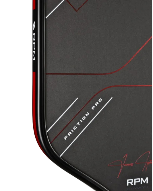 RPM FRICTION PRO 16MM ELONGATED V2 Pickleball Paddle