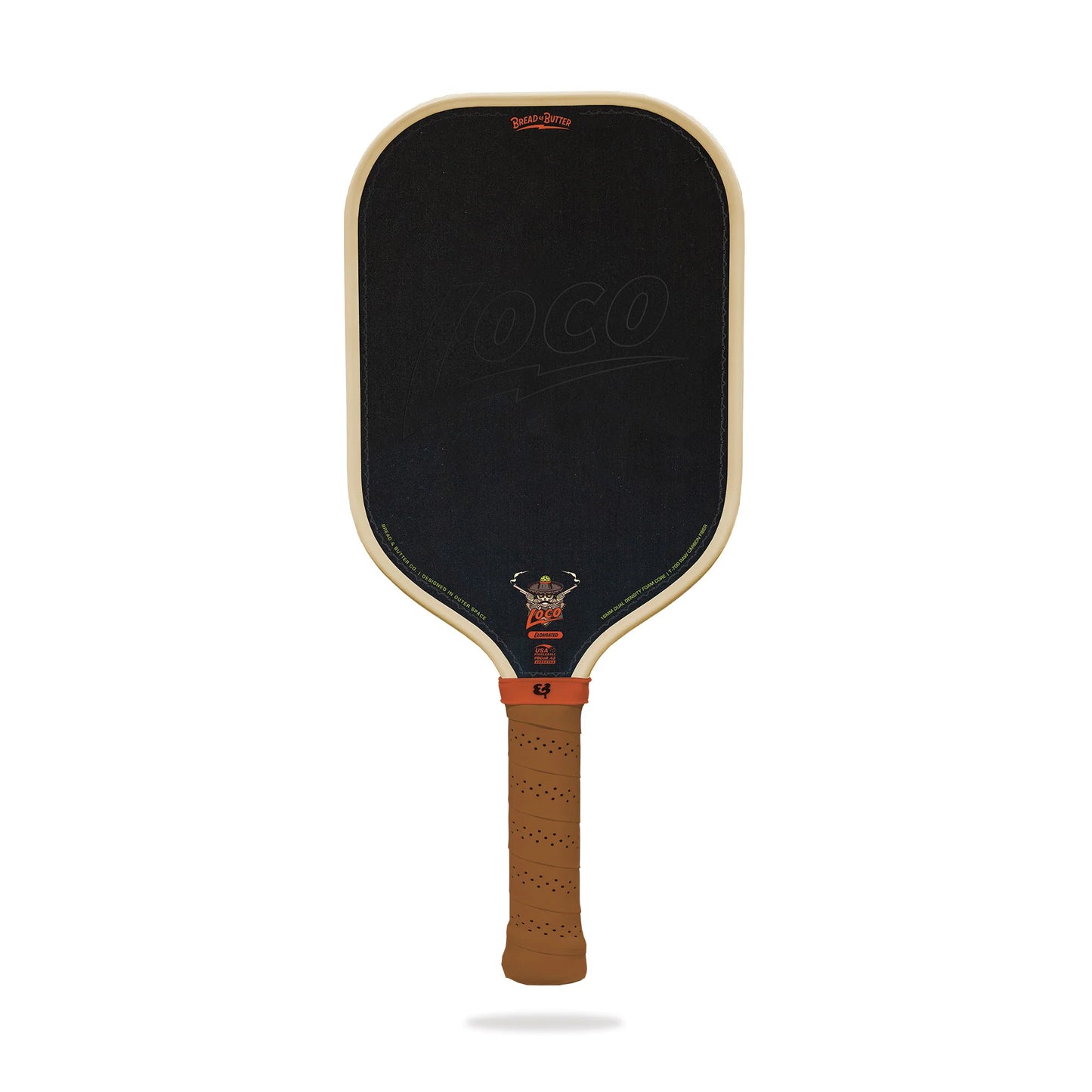 B&B Loco 16mm Pickleball Paddle- Elongated (With Cover)