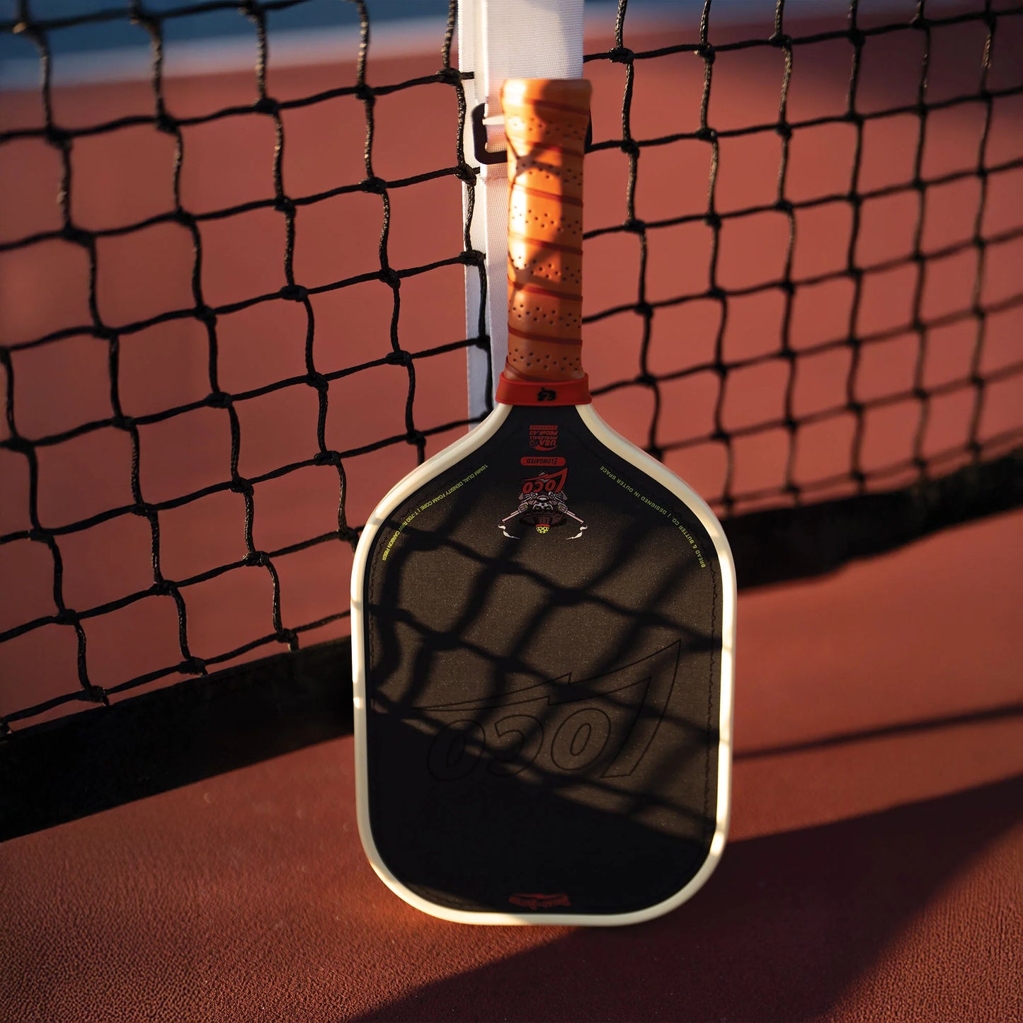 B&B Loco 16mm Pickleball Paddle- Elongated (With Cover)
